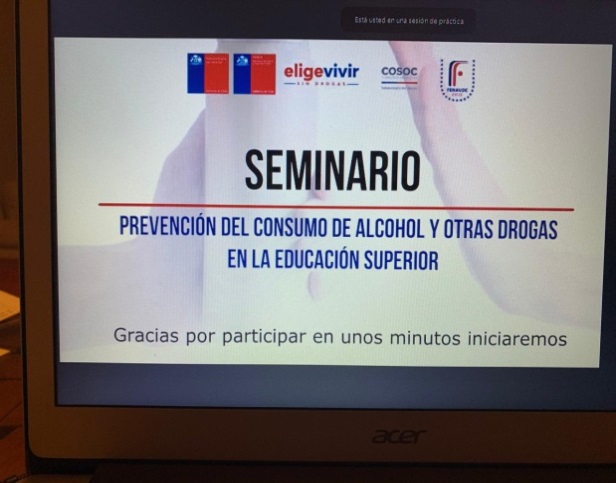 Seminario  “Prevención del Consumo de Alcohol y otras Drogas en la Educación Superior”